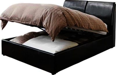 Hygena Vince Kingsize Ottoman Bed Frame - Black